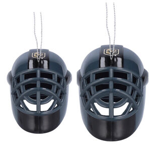 NEW FOCO NHL Vegas Golden Knights Gray Black Hockey Helmet Ornament Set One Size